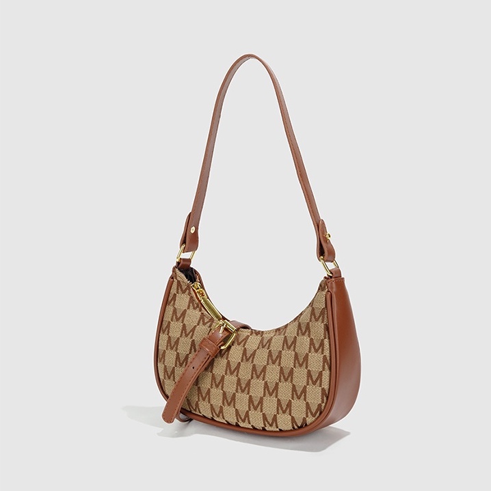 🌸Hàng Order🌸Túi Xách Nữ CEEKAY Da Thêu Họa Tiết Chữ M Quai Da Đeo Nách Quai Đeo Dài Sang Chảnh Nữ Tính 🌸Hàng Quảng Châu