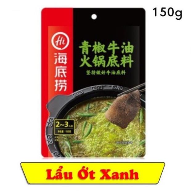 Lẩu Haidilao vị Ớt Xanh