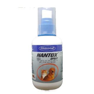 Hantox 100ml xịt trị ve,rận,bọ chét chó mèo