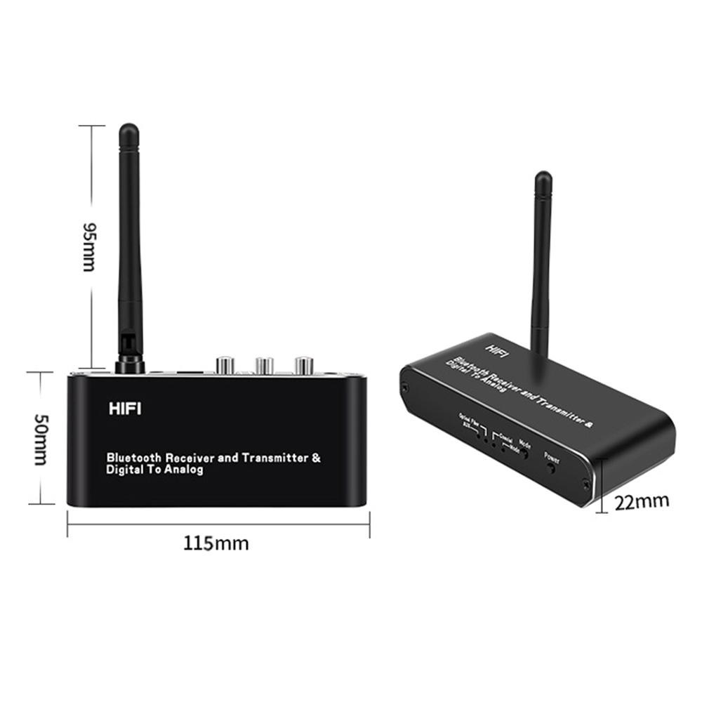Thiết bị thu phát Bluetooth 5.0 Giải Mã Bluetooth D09 (Hỗ Trợ Cổng Optical)
