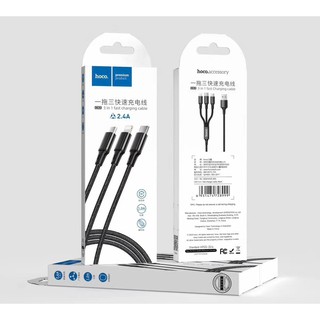 CÁP SẠC 3 ĐẦU HOCO CX3