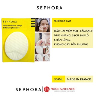 Miếng Rửa Mặt Sephora Pháp - Sạch Sâu Lỗ Chân Lông Loại Mụn Cám, Mụn Đầu Đen
