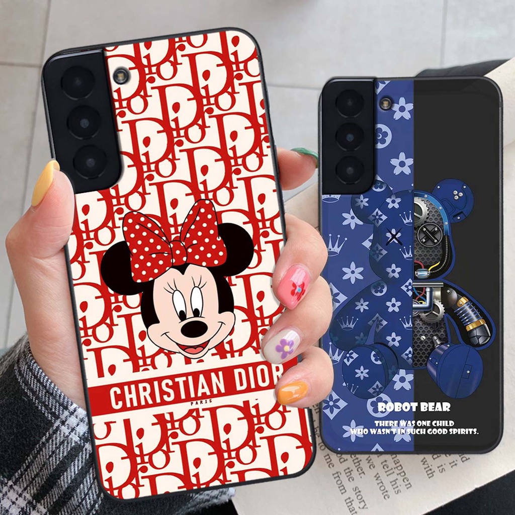 Ốp lưng Samsung S21 / S21 Plus hình thương hiệu, thời trang, cute, đáng yêu