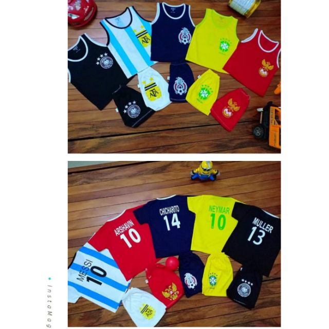 Set 5 bộ cộc cầu thủ đá banh