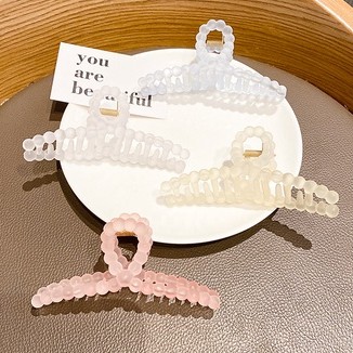 Kẹp tóc càng cua cỡ lớn phong cách Hàn Quốc đơn giản dễ thương dành cho nữ