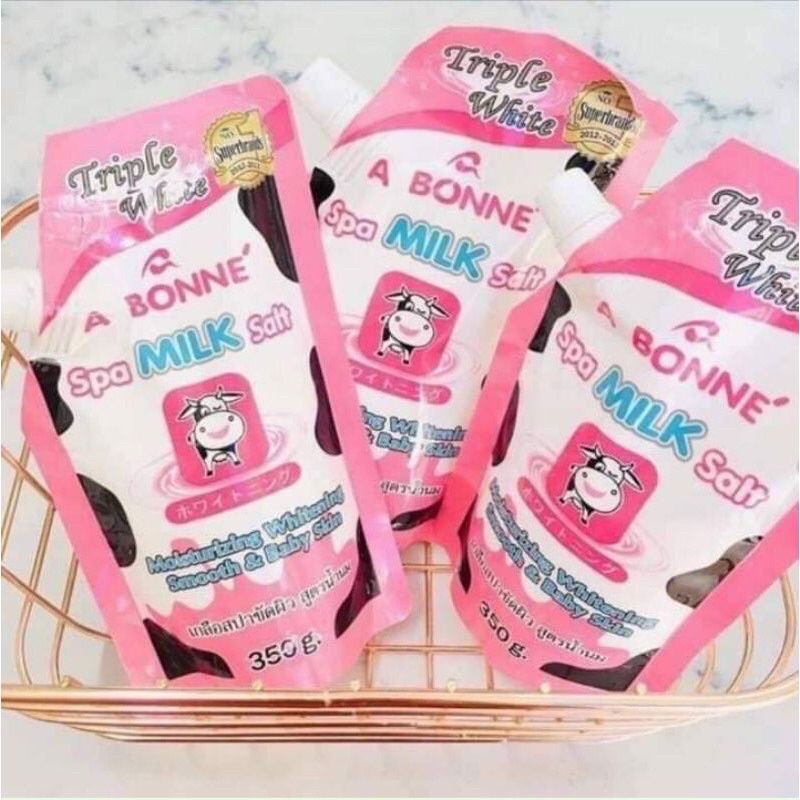 Bịt Tẩy tế bào chết muối bò A Bonne 350g