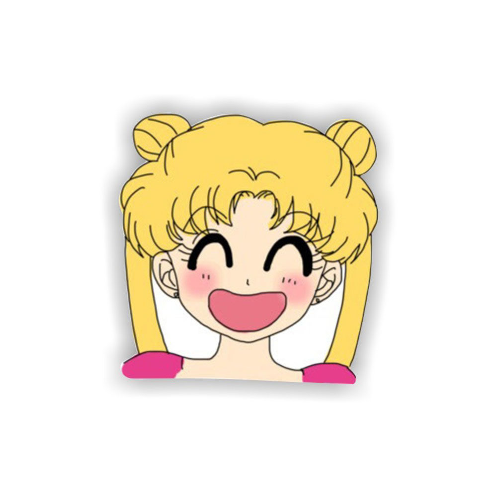 SAILOR MOON Ghim Cài Áo Hình Thủy Thủ Mặt Trăng Dễ Thương