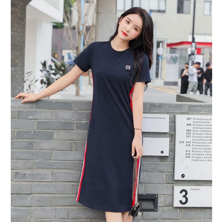 ĐẦM NỮ BIGSIZE QUẢNG CHÂU CAO CẤP,HÀNG EXMOL CHÍNH HÃNG,DÁNG DÀI,SUÔNG,CỔ TRÒN,NGẮN TAY,CHẤT THUN COTTON (50kg-80kg) | BigBuy360 - bigbuy360.vn