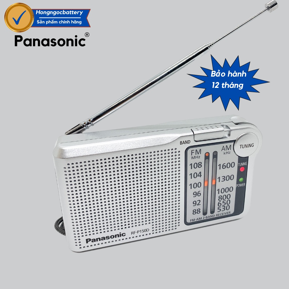 Đài Radio FM/AM Panasonic RF - P150DBAGA Fullbox Chính Hãng