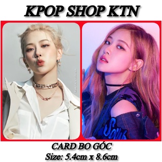 CARD BO GÓC ROSÉ BLACK PINK