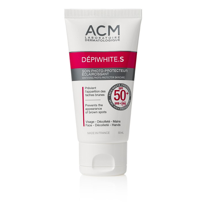 Kem chống nắng giảm thâm nám &amp; sạm da ACM Depiwhite M Protective Cream SPF50+ 40ml