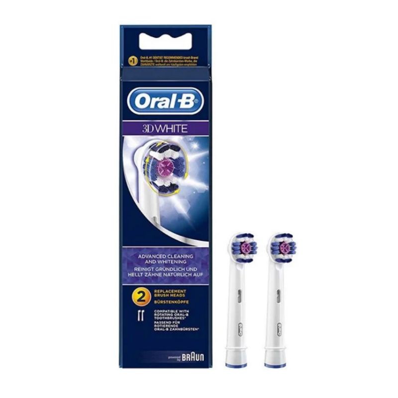 Đầu Bàn Chải Điện Oral-B Pro White (3D White) Tiện Dụng, 2 đầu