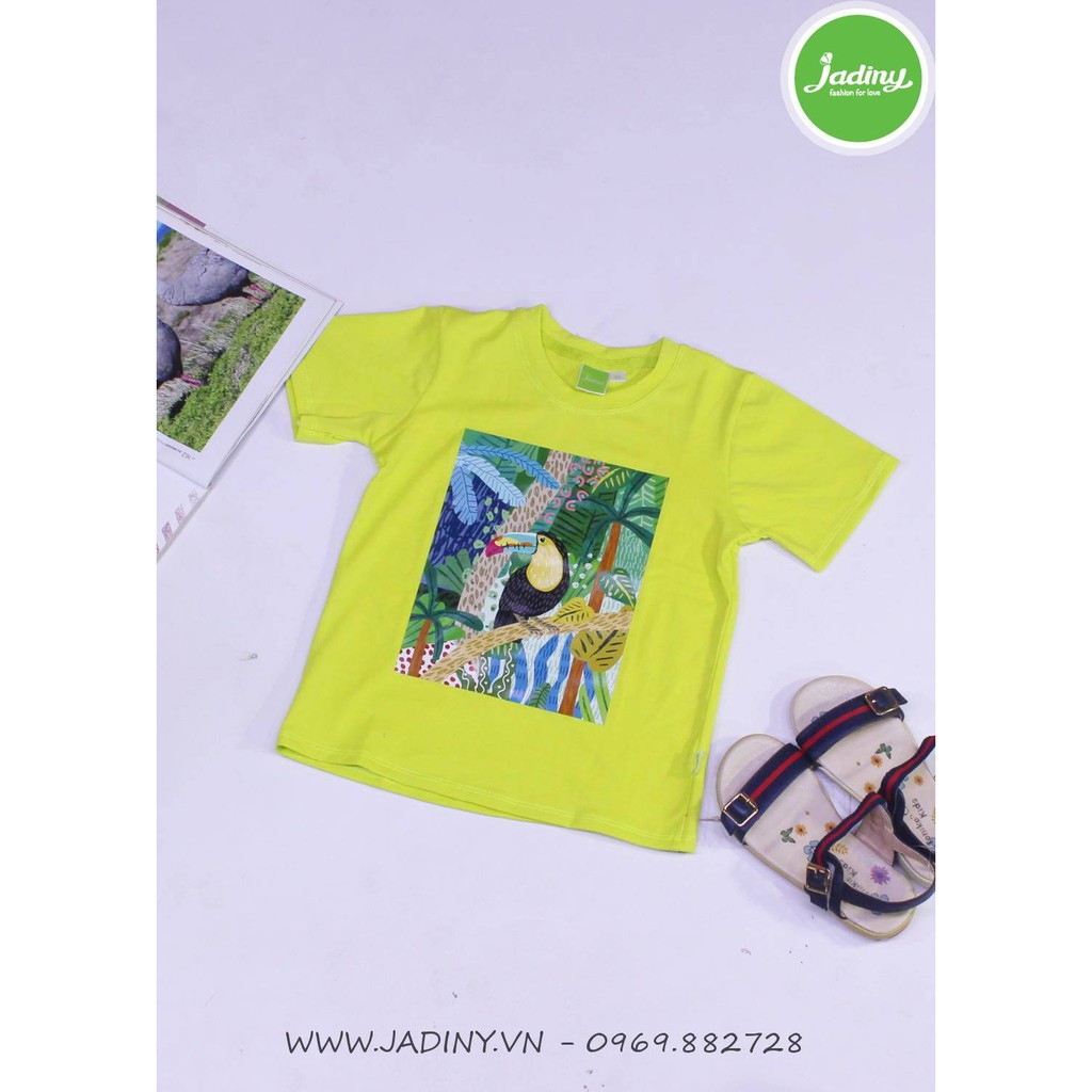 Áo thun cho bé trai,  chất liệu cotton mát mẻ - Jadiny