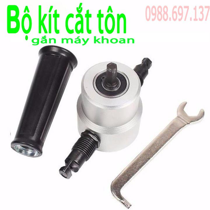 đầu kít cắt tôn gắn máy khoan - đầu cắt tôn