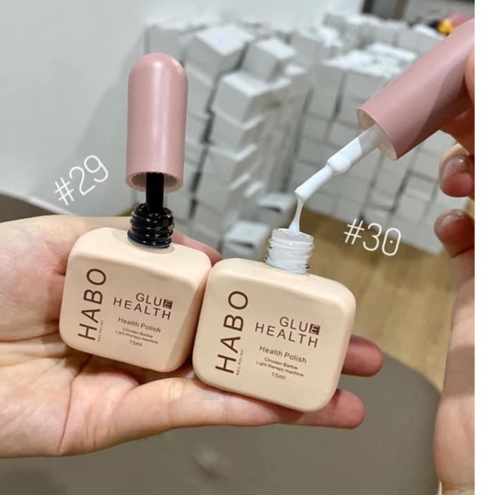 Sơn gel Màu đen -trắng hãng HaBo