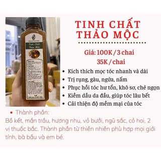TINH CHẤT THẢO MỘC - HOÀN TOÀN TỰ NHIÊN LÀNH TÍNH - HANDMADE 100%