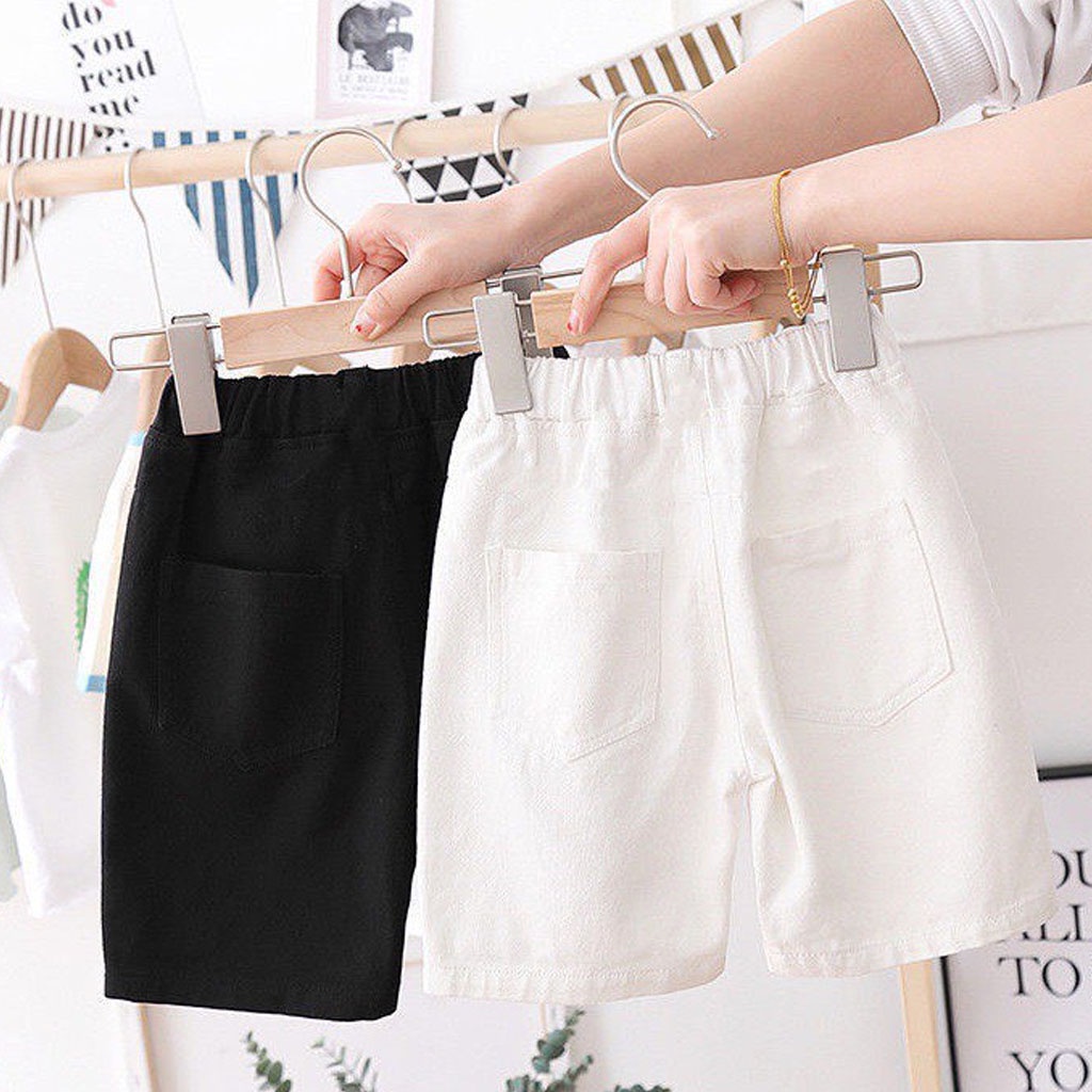Quần Short JEAN MOSHINO Cho Bé, Quần Đùi Bé Trai Hàng Xuất Dư Chất Bò Mềm - LILA KIDS