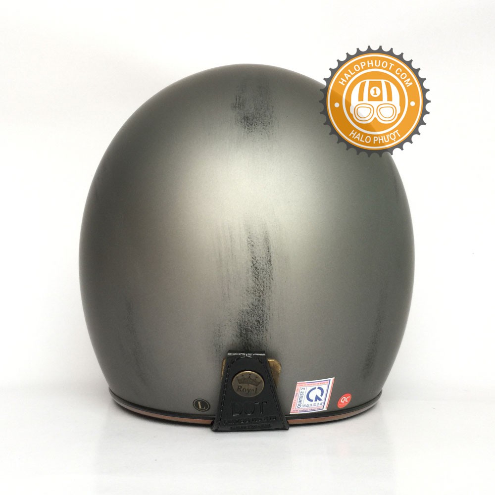 Nón bảo hiểm 3/4 Royal M20C Xước Nhám (Lót tháo rời)