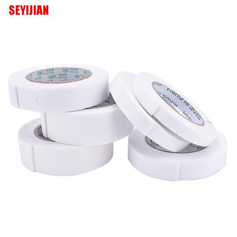 1 Cuộn Băng Keo Xốp Hai Mặt Màu Trắng Siêu Dính