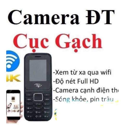Camera wifi điện thoại 1080p đt nghe gọi bình thường
