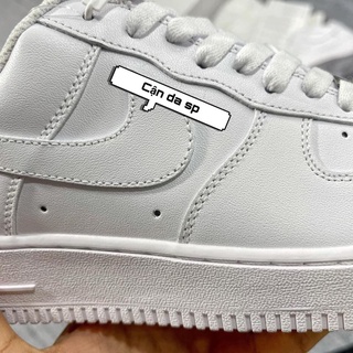 Giày thể thao af1 trắng, giày sneaker air force 1 trắng full đế bánh mỳ - ảnh sản phẩm 8