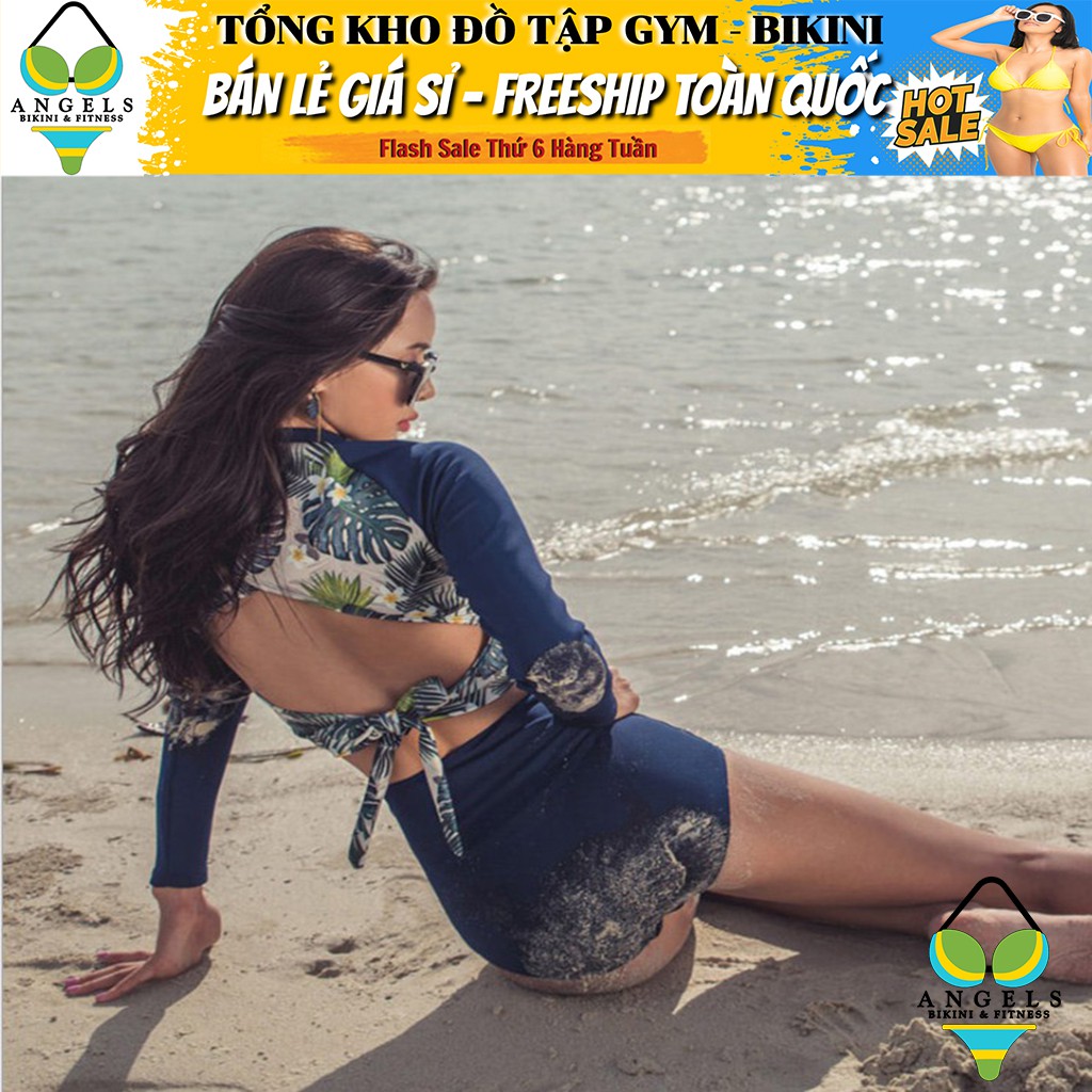 Bikini Bộ Đồ Bơi Hai Mảnh Dài Tay Hàng Nhập Cao Cấp BHN009 [ Giá Sỉ ] | BigBuy360 - bigbuy360.vn
