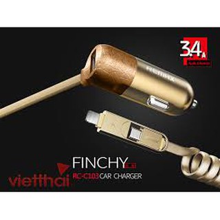 tẩu sạc trên oto
