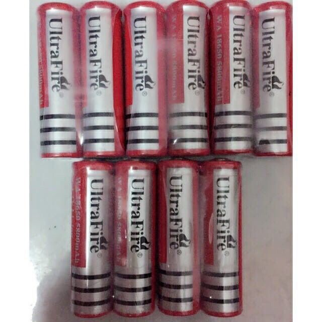 [FREE SHIP>50K]💥Pin 3.7V Ultrafire Đỏ Dung Lượng 4200mAh - Dùng Cho Quạt Cầm Tay & Đèn Pin.