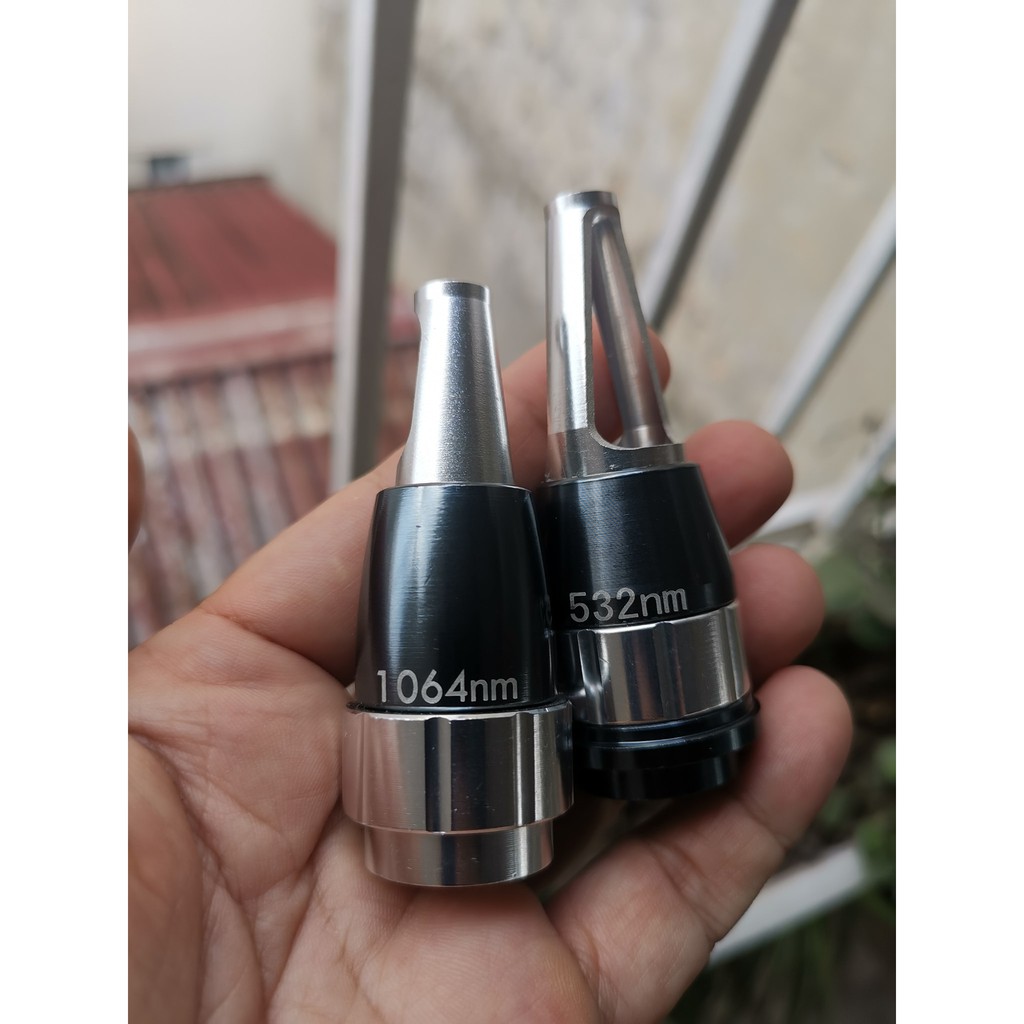 Bộ 2 Lens Tips Laser 1064nm và 532nm.