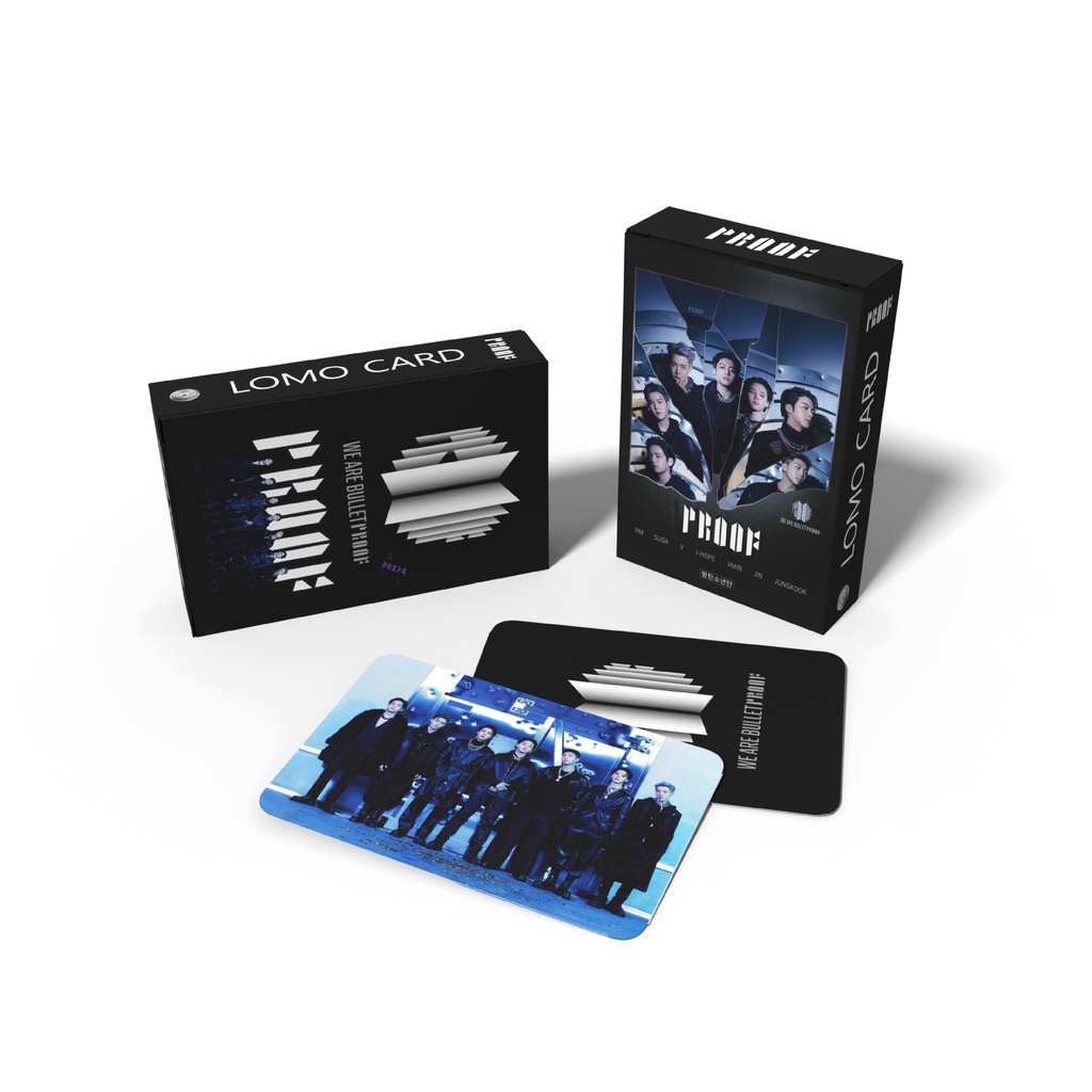Set 55 Tấm Thẻ Ảnh Lomo Các Thành Viên Nhóm BTS