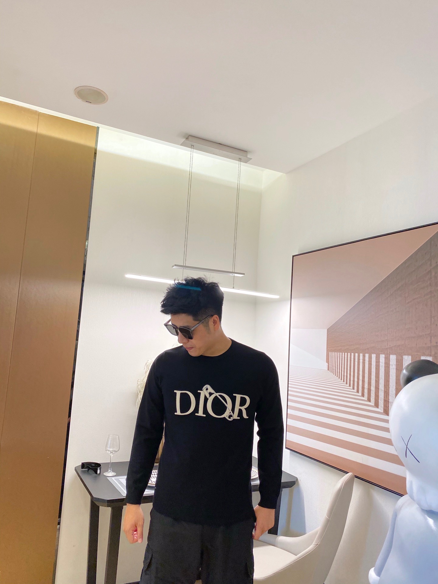 D10R Áo sweatshirt tay dài cổ tròn in hình logo thời trang thu đông | BigBuy360 - bigbuy360.vn