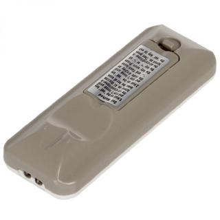 GNW K-1028E 1000 in 1 Universal A/C Remote Control  Back