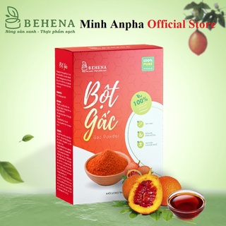 Bột Gấc khô nguyên chất tạo màu BEHENA  - an toàn - nguyên liệu làm bánh nấu xôi hộp 50g_Minh Anpha