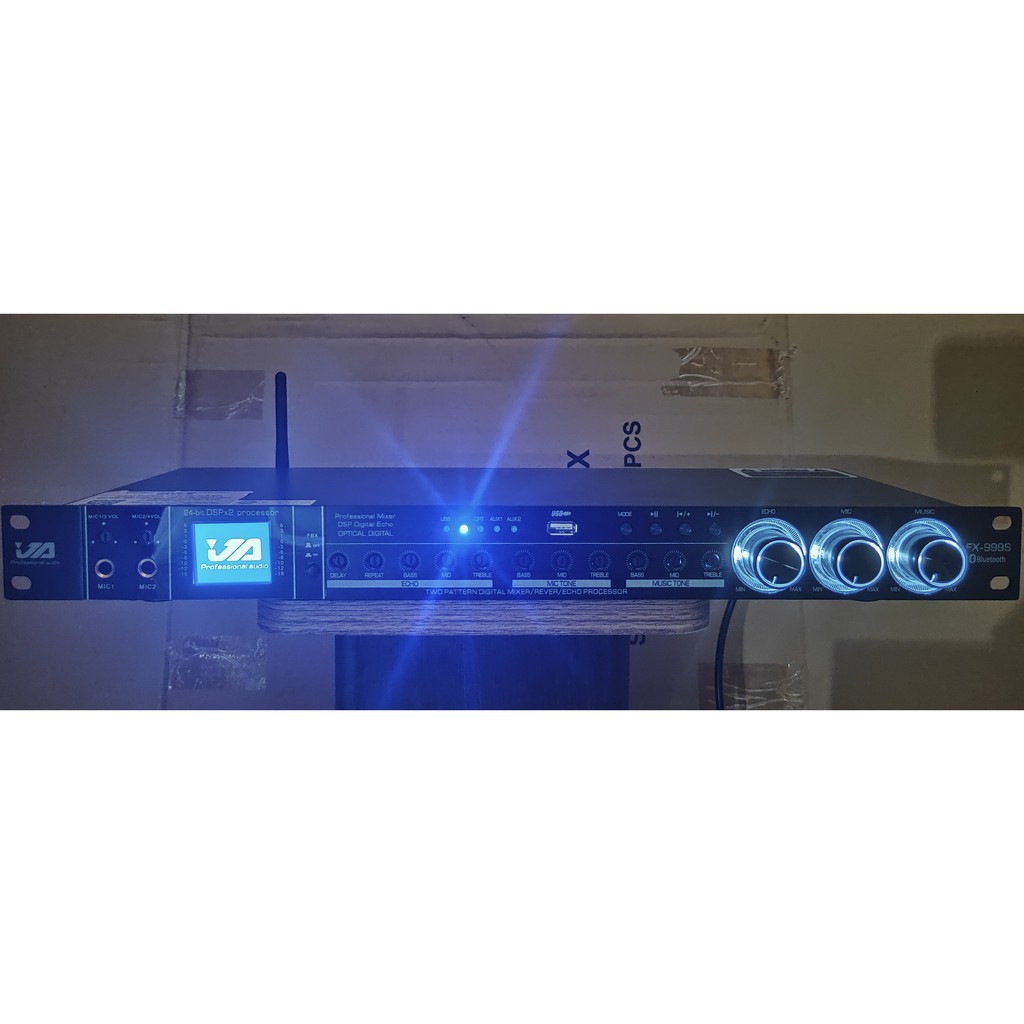Vang cơ karaoke, vang cơ bluetooth chống hú JA FX-999S-  new 2021