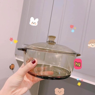 Bộ nồi thủy tinh + 4 bát