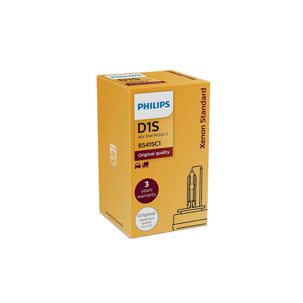 Đèn Xenon Philips D1S 85415C1 - 85V/35W - 4200K