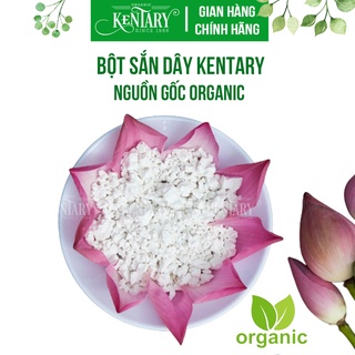 Bột Sắn Dây Organic Kentary, Có Giấy Kiểm Định Chất Lượng - Tốt Cho Đường Ruột - Đậm Đà Vị Sắn Dây - Hũ 400g