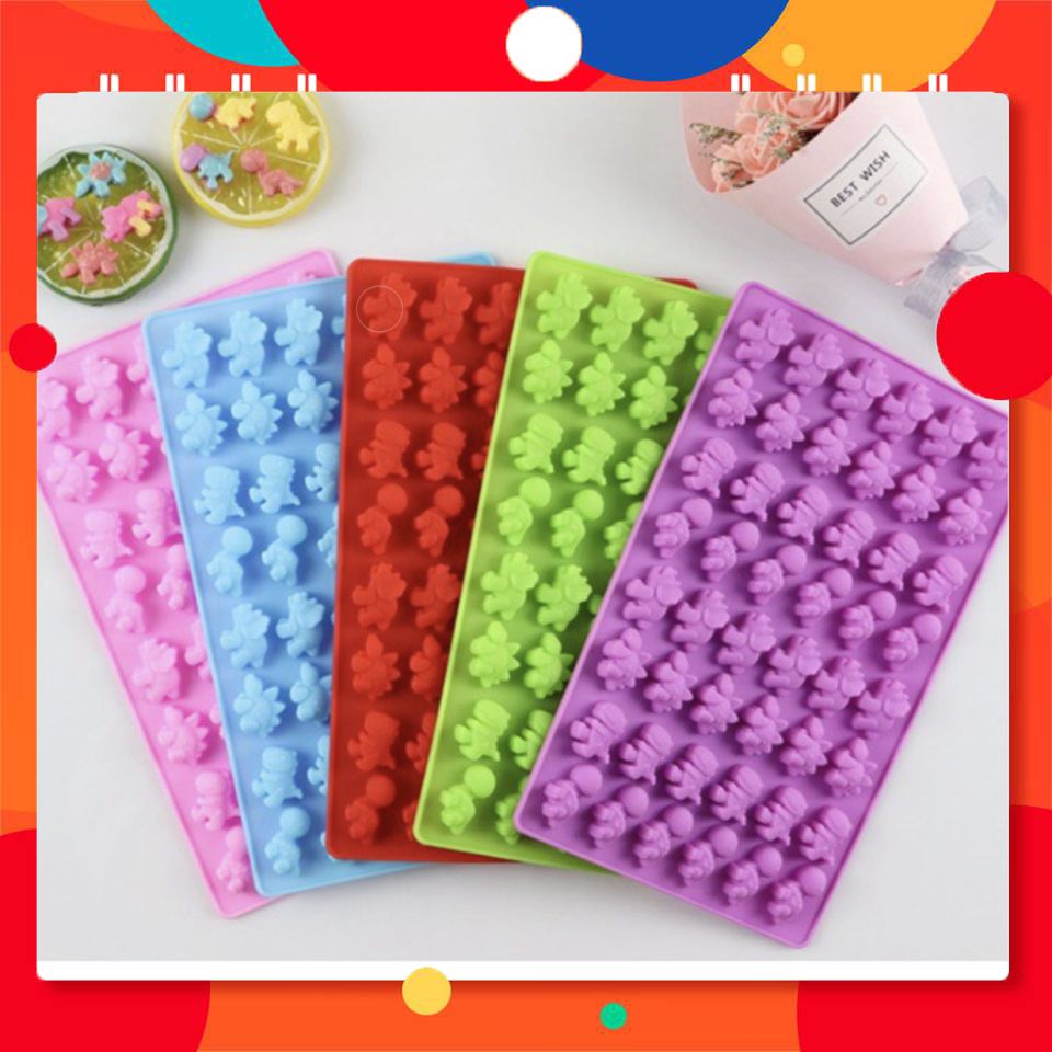 Khuôn làm kẹo chip, kèm bơm