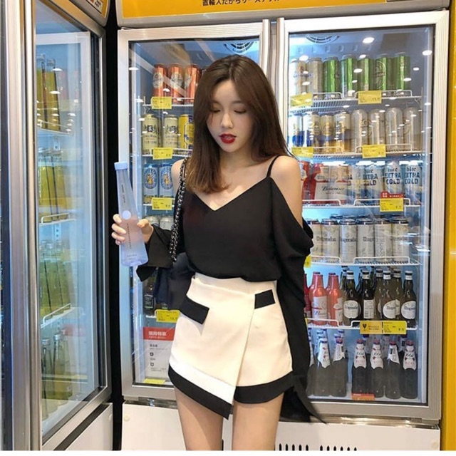 Sơmi hở vai