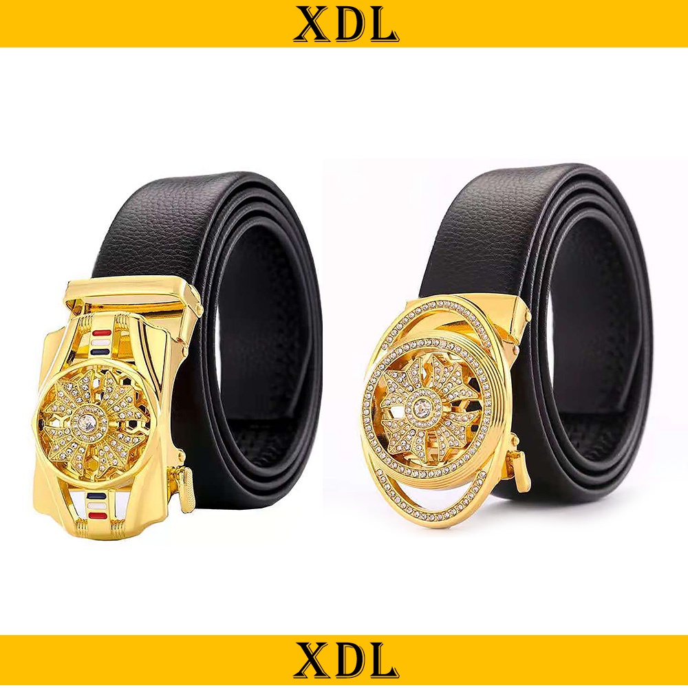 Dây lưng nam, thắt lưng nam mặt đá xoay 360 độ phong cách cho giới trẻ A5GX