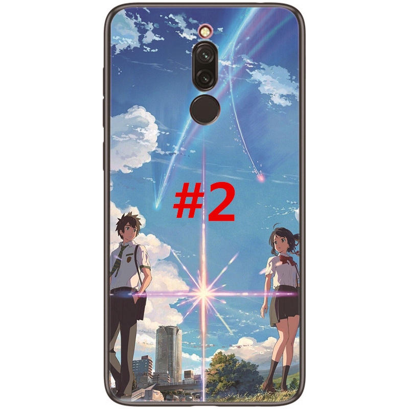 Ốp điện thoại TPU mềm in hình nhân vật anime dành cho Xiaomi Redmi 8 / 8A / Note 8 Pro / Mi 9 Pro 5G cho các cặp đôi