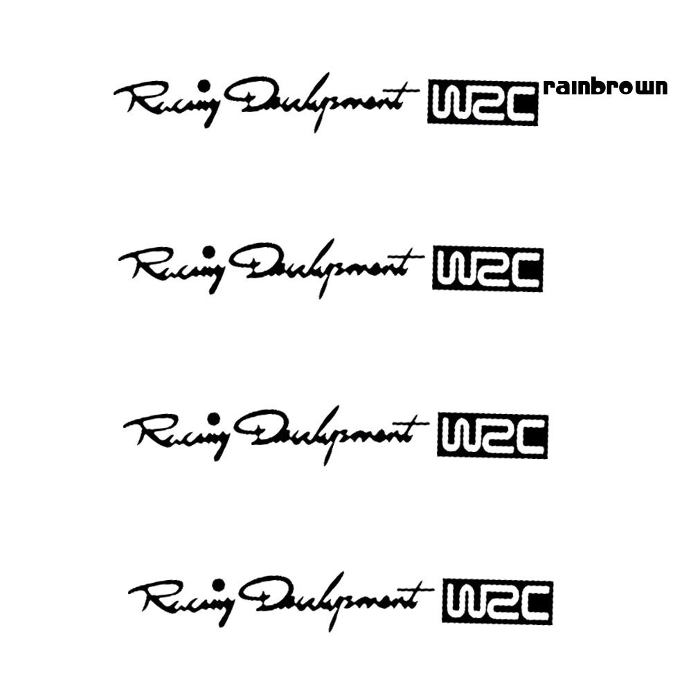 4 Miếng dán trang trí tay nắm cửa xe hơi Toyota Skoda Kia Laada Opel độc đáo