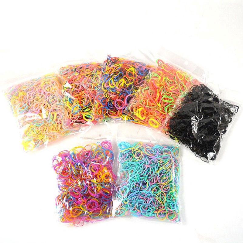 Set 500 dây thun cột tóc mini dễ thương