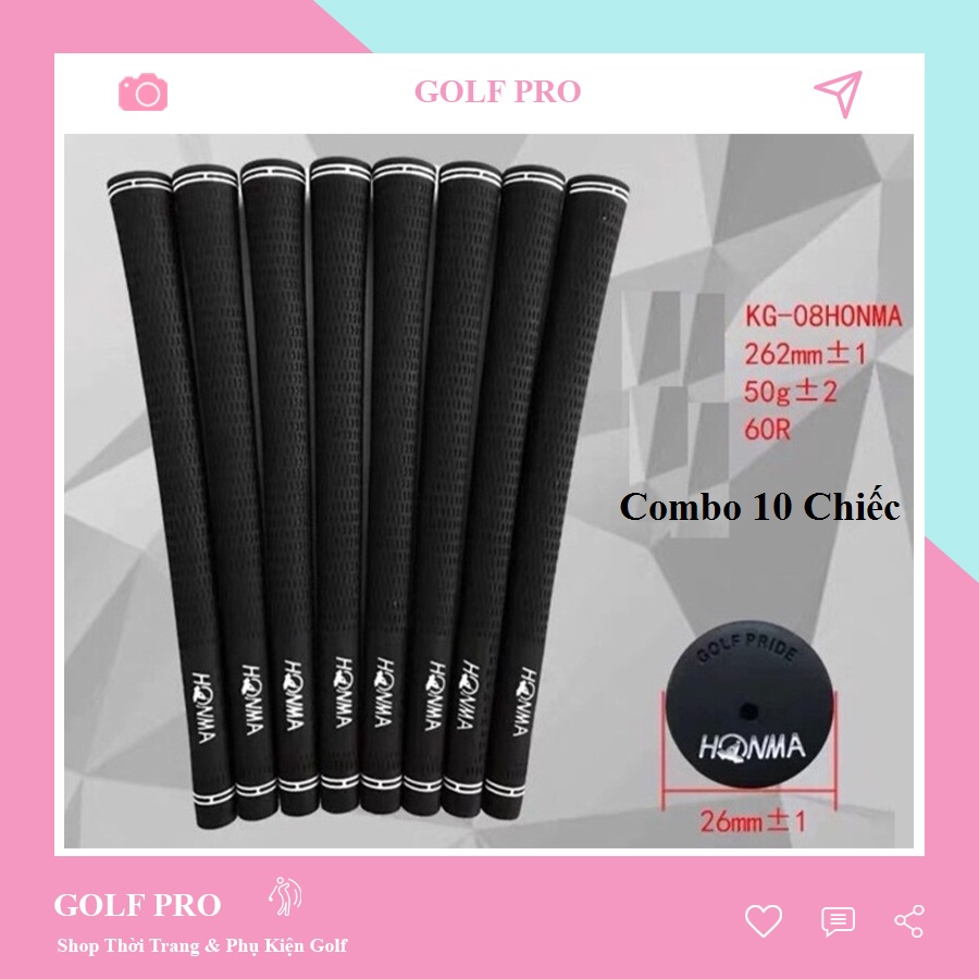 Golf grip gậy sắt Titleist Honma và Ping bọc cán gậy chống trượt siêu nhẹ MCC golf pride (10 chiếc) CG001