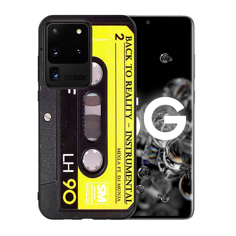 Ốp điện thoại hình máy ảnh cổ điển cho Samsung Galaxy S20 Ultra S10 Lite Note 10 Lite Plus J7 J8 S6 Edge