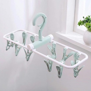 Móc chùm phơi đồ 12 kẹp