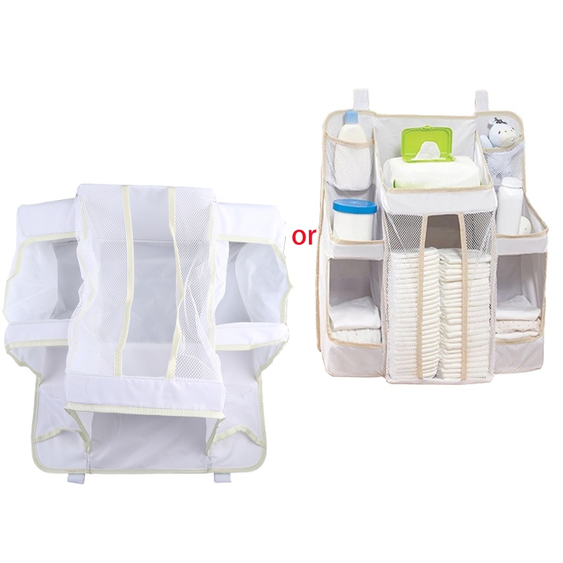 Túi Đựng Tã Lót Treo Nôi Em Bé Sơ Sinh Tiện Lợi