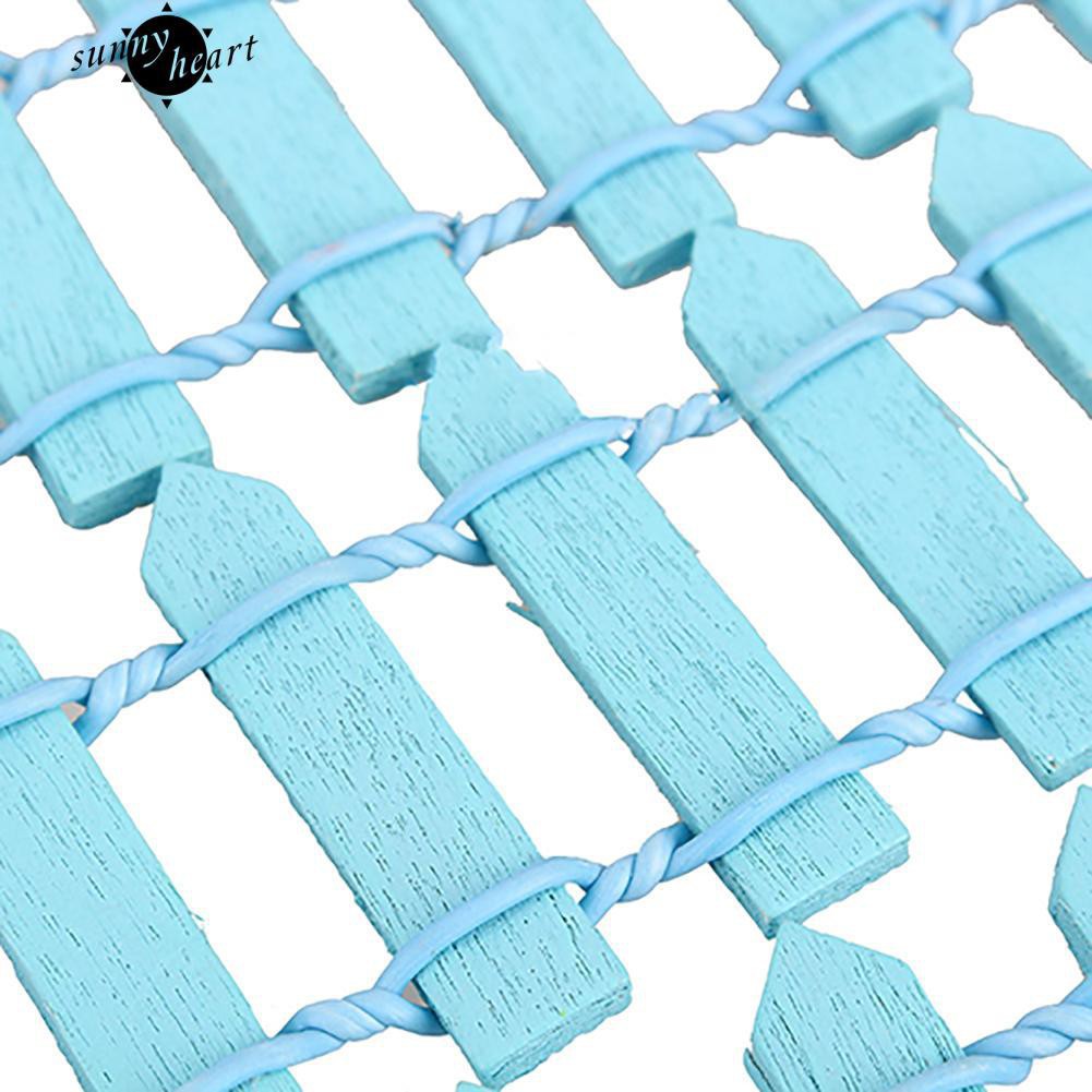 Hàng rào gỗ trang trí nhà búp bê/chậu cảnh đa năng