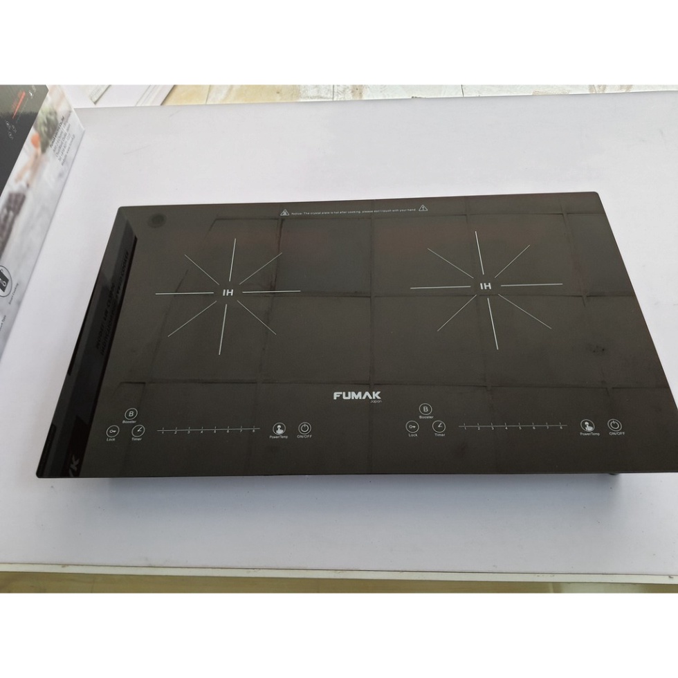 Bếp Từ Đôi, Bếp Từ Fumak FM-IC2000✅Chính Hãng Nhật Bản✅Bảo Hành 18 Tháng, Đổi Lỗi Trong Vòng 30 Ngày