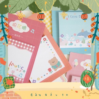 Giấy Dán Ghi Chú Thú Nhồi Bông Sticky Note